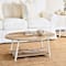 Household Essentials 39" Jamestown Oval Coffee Table
